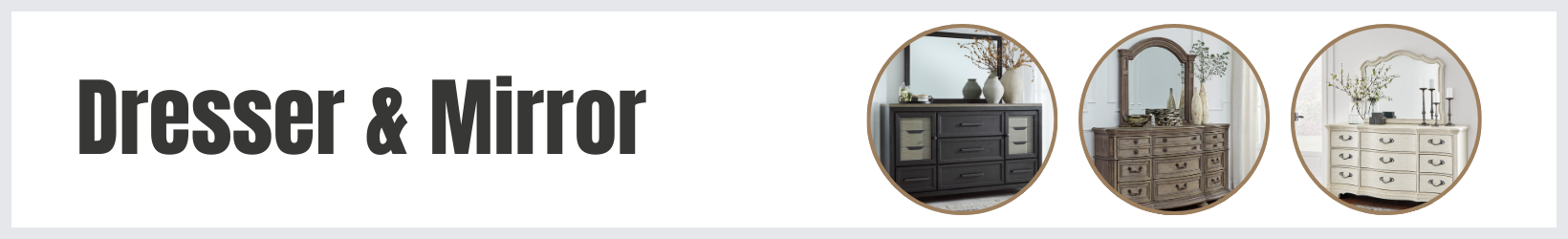 Dresser & Mirror Banner