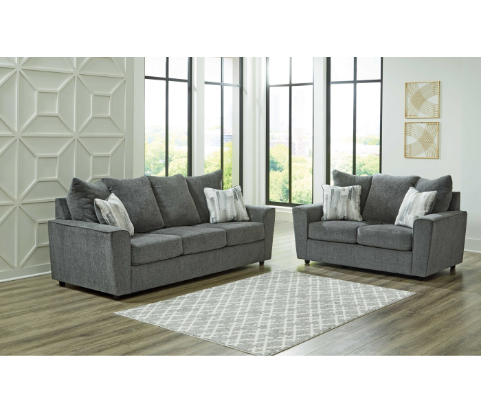 Stairatt - Gravel - 2 Pc. - Sofa, Loveseat