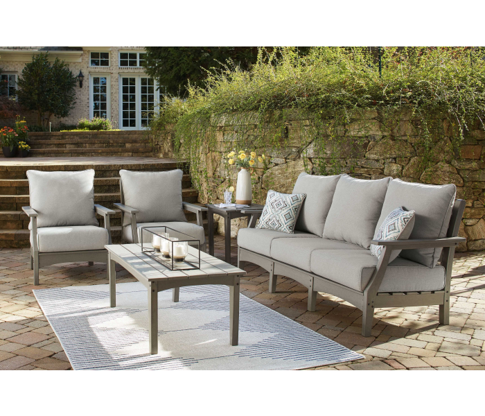 Visola - Gray - 5 Pc. - Lounge Set
