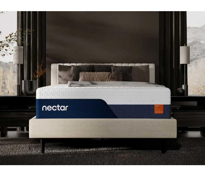Nectar Ultra Memory Foam 5.1 - White - Full Mattress - Fabric