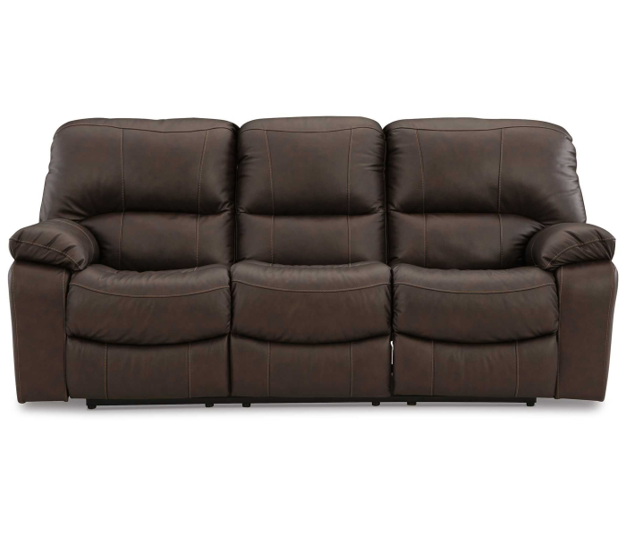 Leesworth - Dark Brown - Power Reclining Sofa, 88"