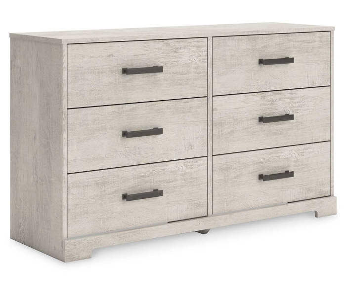 Shawburn - Gray - Six Drawer Dresser, 59.02" Wide