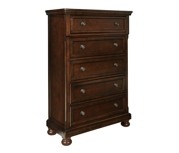 Porter - Rustic Brown - Chest, 58.13" Tall