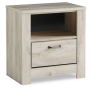Bellaby - Whitewash - One Drawer Night Stand