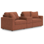 Cozymax - Spice - 3-Piece Sectional With Storage Console, 93"