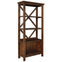 Baldridge - Rustic Brown - Large Bookcase