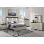 Ashley - 5 Piece Full Bedroom Set - Brown - Gray