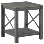 Freedan - Grayish Brown - Square End Table, 20"