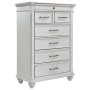 Kanwyn - Whitewash - Chest, 51.75" Tall