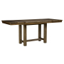 Moriville - Grayish Brown - Rectangular Dining Room Counter Extension Table, 36"
