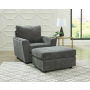 Stairatt - Gravel - 2 Pc. - Chair, Ottoman
