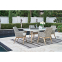 Seton Creek - Gray - 5 Pc. - Dining Set