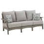 Visola - Gray - Sofa with Cushion, 79.75"