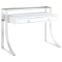 Gemma - Writing Desk, Box 1 of 2 - White High Gloss - White
